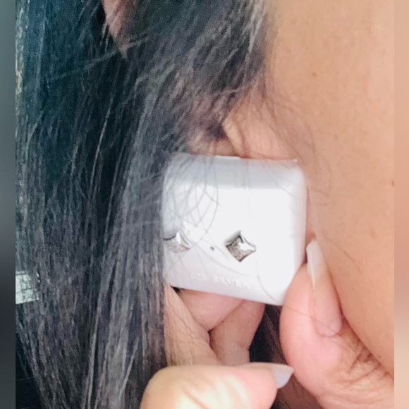 COPY - Real Diamond Earrings NOT CZ HUGE SALE BEST GIFT! - Picture 7 of 8